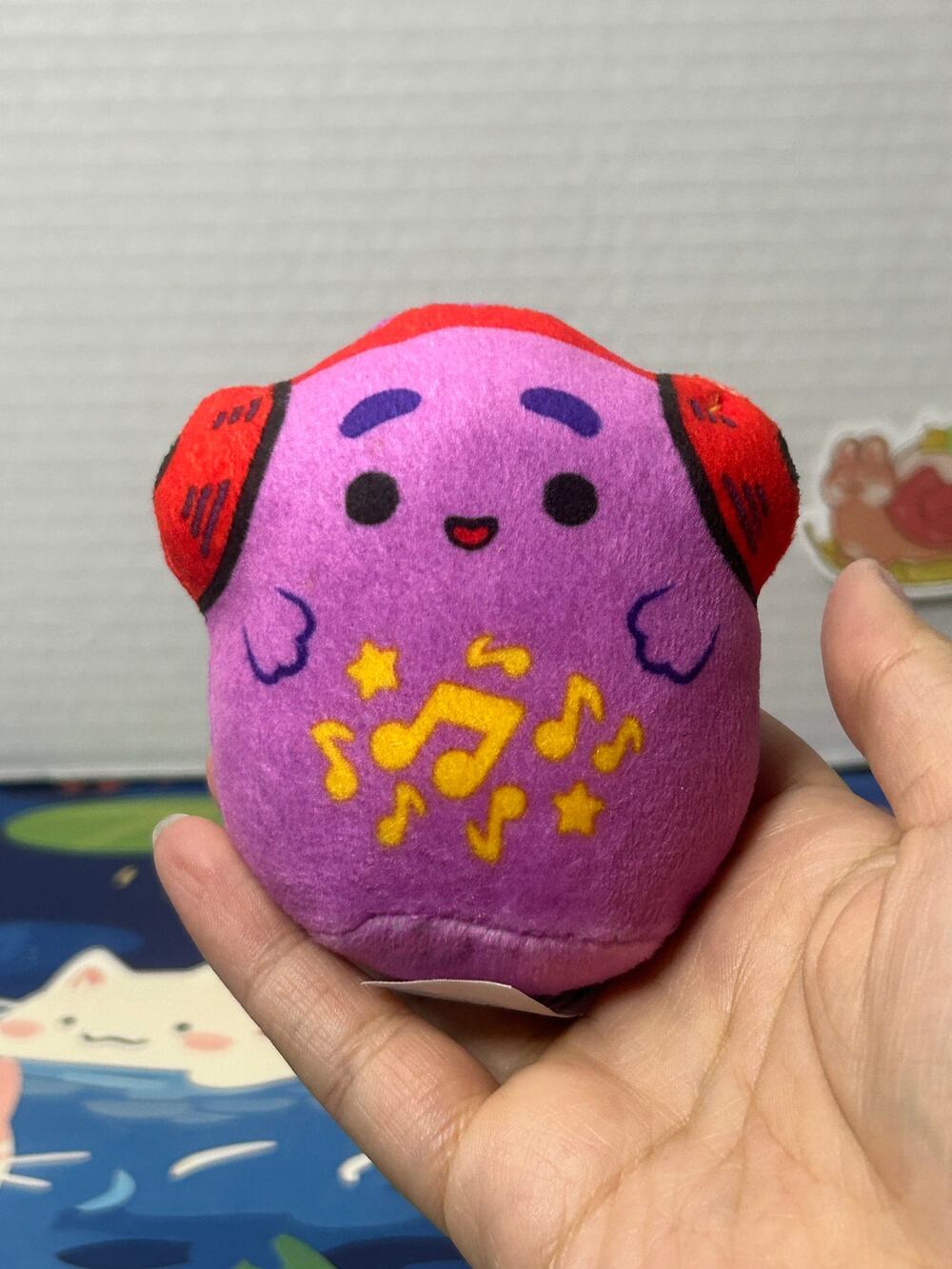 2023 Squishmallows x McDonalds Purple Grimace Mini Plush Happy Meal